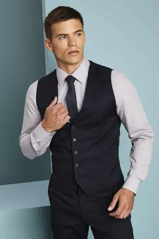 Caracola Mens Solid Waistcoat