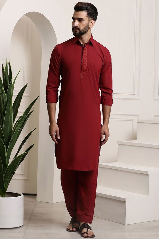 Cotton Pathani Kurta Pajama