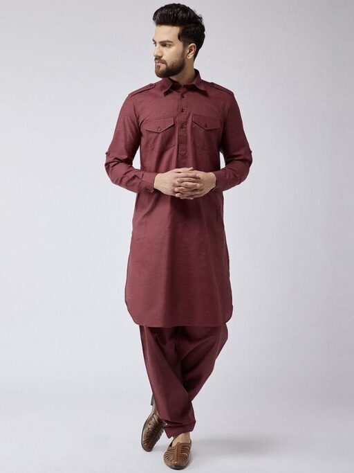 Casual Designer Pathani Set